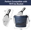 UXIETIN Rambler Ice Bucket Scoop Compatible with Yeti,Food grade PP