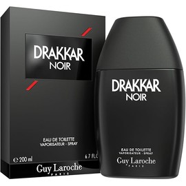 Guy Laroche Drakkar Noir Iconic Designer Fragrance - Intense & Powerful Eau de Toilette - Fougere Blend & Aromatic Spices - Long Lasting Mens Cologne - Day and Evening Scent