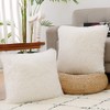 NordECO HOME Luxury Soft Faux Fur Fleece Cushion Cover Pillowcase