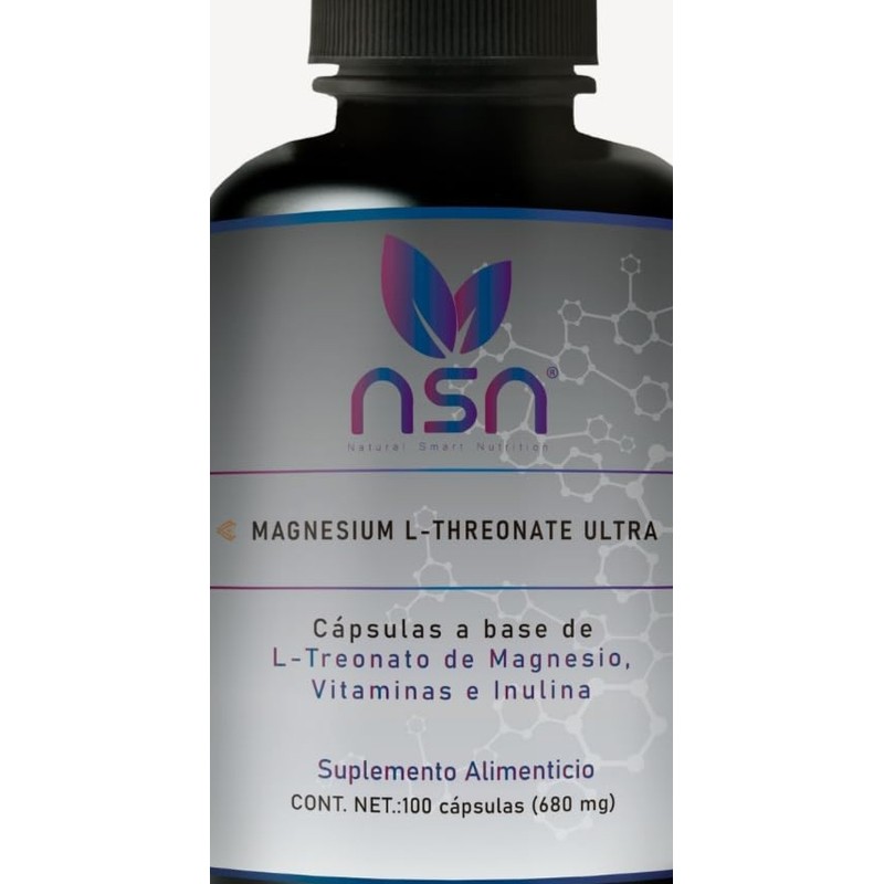 NSN Treonato de Magnesio Porciones Altamente Concentradas para Estudiantes y