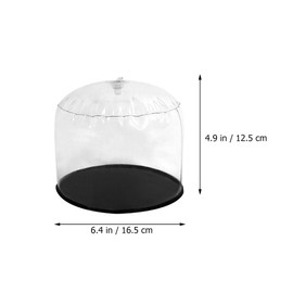 IMIKEYA Clothes Stand 2 Pieces Inflatable Hat Holder Hat Support Hat Stand Clear Shaper for Baseball Caps Inflatable Hat Stand Hat Shaper for Baseball Bowler Hat Liner PVC
