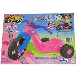 My 1st Lil' Princess Big Wheel 9" Trike by The Original Big Wheel with Black Wheels