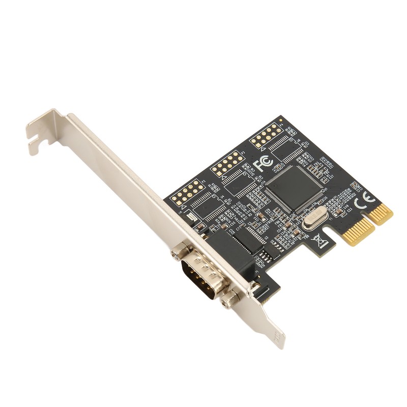 PCIe X1 RS232 Serial Adapter Card Single Port PCI Express