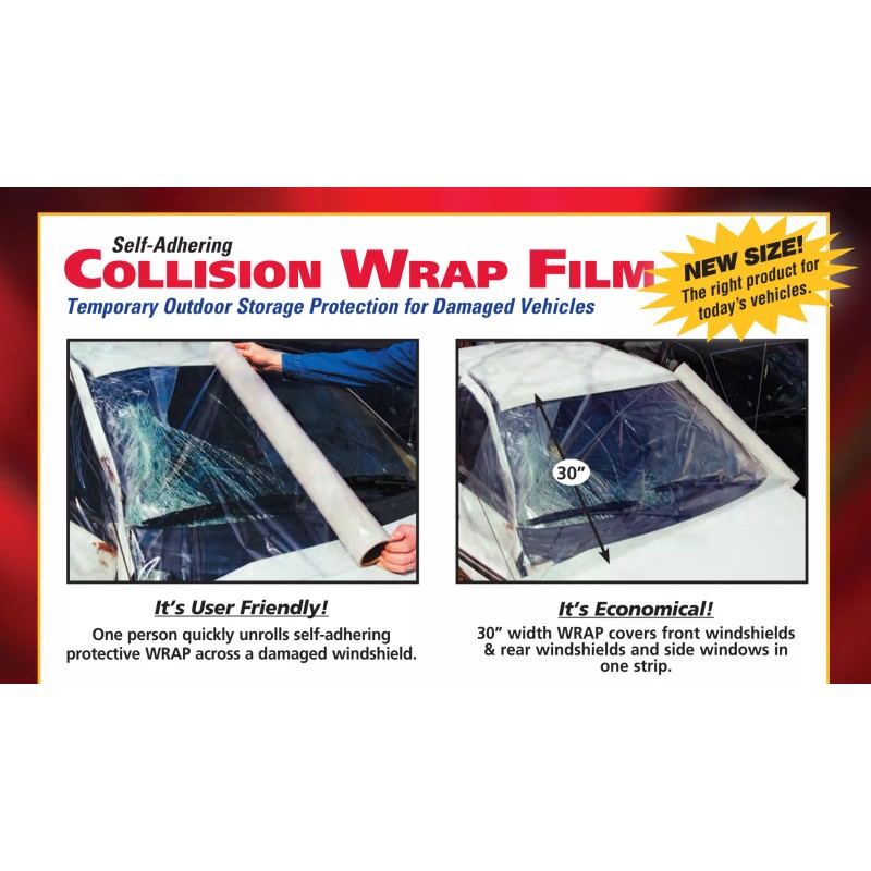 RBL Continuous Roll Self-Adhering Collision Wrap - 30" x 100'