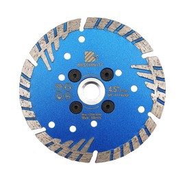 Diamond Granite Cutting Blade 4 1/2"- BRSCHNITT Diamond Saw Blade Cut Concrete,Ceramic Porcelain Tile,Granite,Marble,Masonry,Paver,Quartz Disc 5/8-11 Thread