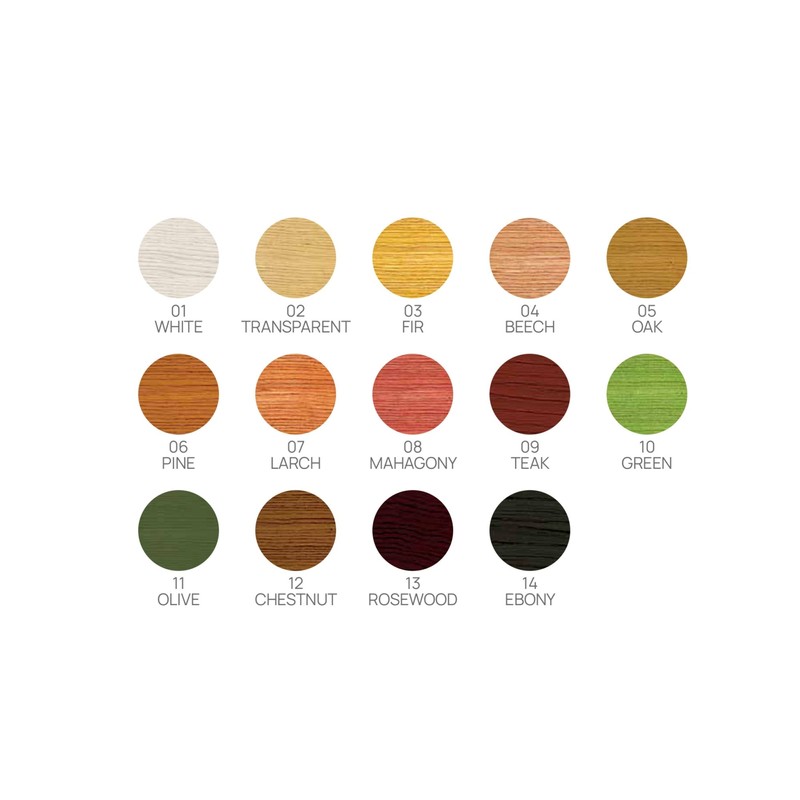 AQUALUX LASUR Waterbased Wood Coating, for Both Exterior and Interior