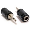 kenable DC Jack Plug Converter 5.5 x 2.1mm to 3.5mm
