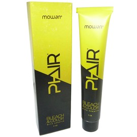 Mowan Phair Bleach and Color Permanent Cream Hair Color Coloration 100ml - Fucsia/Fuchsia