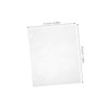 COHEALI 10pcs Card Album Loose Leaf Binder Clips Clear Card