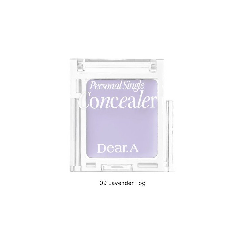 DEAR.A Personal Single Concealer 1.8g, Color:09 Lavender Fog