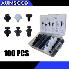 Unbranded 6 Sizes For Hyundai Fixing Fastener Bumper Fender Liner Push Type Retainer Clips