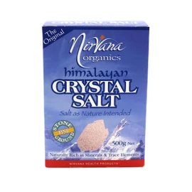 Nirvana Organics Fine Himalayan Crystal Salt 500g