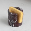 Natural Rosa Levanto Marble Sponge Holder for Kitchen Counter, Drying