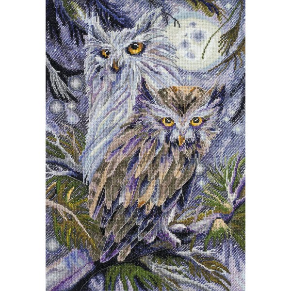 Abris Art Cross-stitch kit Owls AH-032