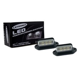 letronix SMD LED License Plate Light Module with E-Mark Compatible with: Universal