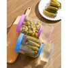 ZENS Pickle Jar with Strainer Flip, 51oz Pickle Container Pickle