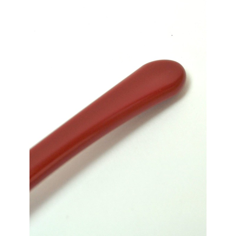 Aoba Spoon, Antibacterial, Vermilion, Red, Scoop to the End