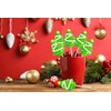 Fruidles Christmas Tree Lollipop, Candy Canes Suckers, Mixed Fruit Flavor,
