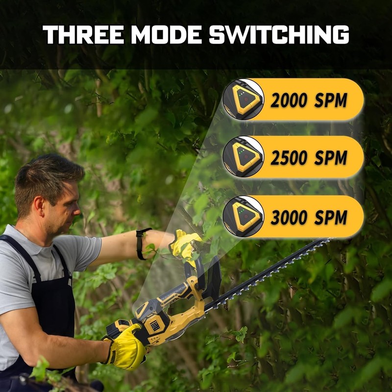 Hedge Trimmer Cordless for 20V MAX Battery (No Battery), 20