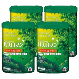 Bath Roman bath salt forest, 600g, 4 pieces / 바스로망 입욕제 산림, 600g, 4개