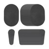 Tiuimk Set 80pcs Hair Removal Exfoliating Pads Smooth Legs Skin