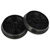 vhbw 4x Activated Carbon Filters Compatible with Respekta CH 7090