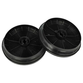 vhbw 4x Activated Carbon Filters Compatible with Respekta CH 7090 S, CH 7060 S, CH 7060 W, CH 5090 S, CH 5090 W, CH 5060 S, CH 5060 W Cooker Hood