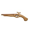 BestSaller 1233 Wooden Pirate Pistol with Shooting Function Including 3