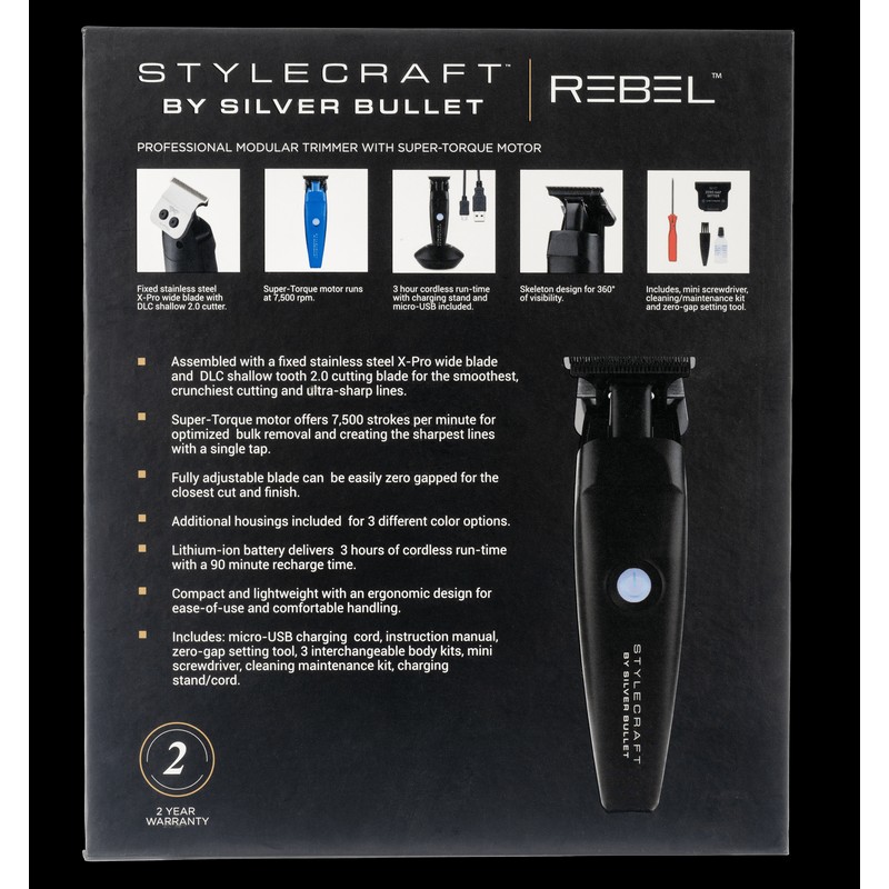 Silver Bullet StyleCraft By Silver Bullet Rebel Trimmer