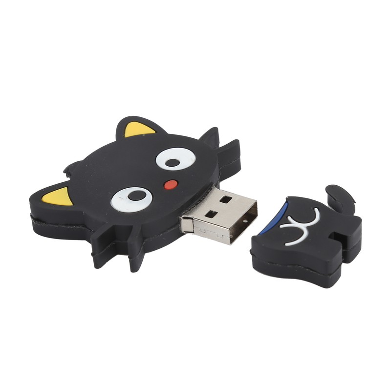 USB 2.0 Flash Drive Cat Shape Universal Memory Stick Cartoon
