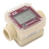 Digital Turbine Flow Meter 20BAR High Accuracy LCD Display G1