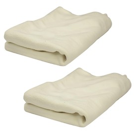 JIEHU 2 Pcs Chamois Leathers for Cars, Car Leather Chamois, Leather Cloth Drying Towel for Cleaning Cars Windows,Glass,Mirrors