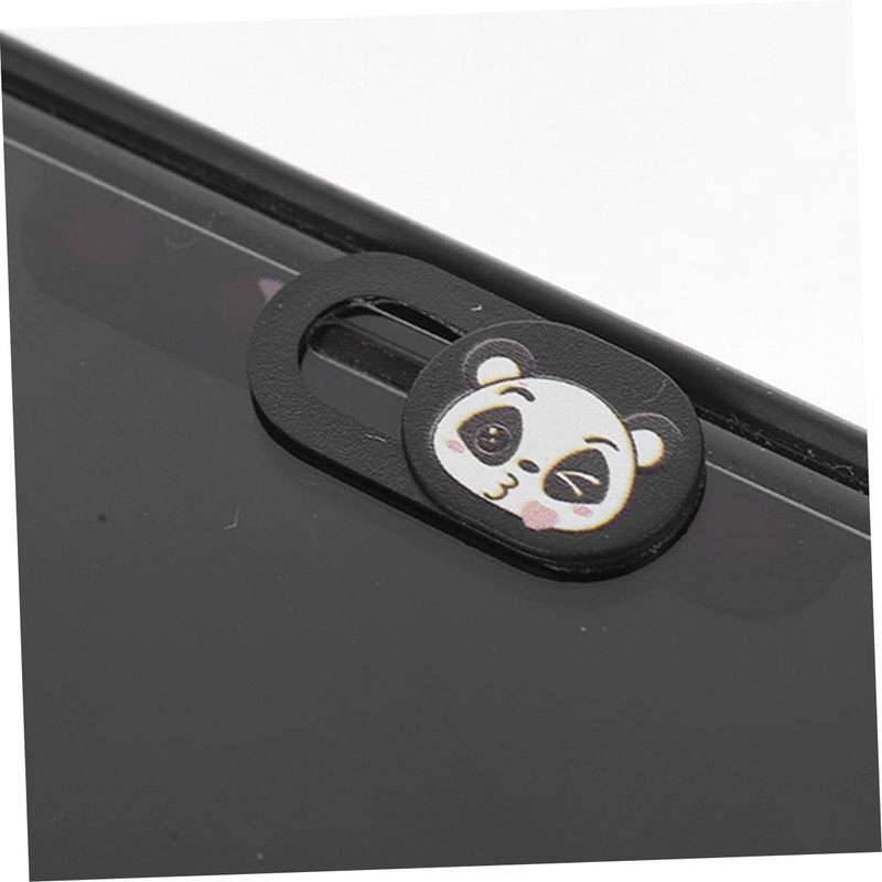 COHEALI Cute Cartoon Panda Webcam Cover Slide for Laptops and