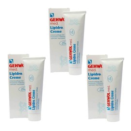 Gehwol Gehwol Med Lipidro Cream 125ml set of 3 Moisturizing foot care for dry skin / Gehwol 게볼 메드 리피드로 크림 125ml3개세트 건성피부용 보습 발전용 풋케어