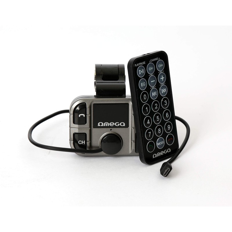Omega Transmisor FM Coche Bluetooth LCD M/L USB