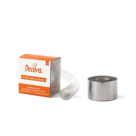 Decora 0160759 TORTENRANDFOLIE AUS PVC Rolle 50 M X H 60 MM, 10.5 x 10.5 x 7 cm