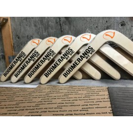 Boomerangs by Vic Traditional decorated boomerang handcrafted Boomerangs By Vic really returns