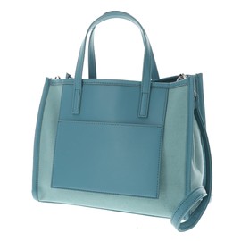 Dot & Stripe Monopia DS-19993E 2-Way Divider Tote, blue (light)