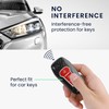kwmobile Car Key Case Compatible with Ford 3-Button MyKey Car