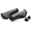 Clarks Cycle Systems CE-315 Ergonomic Lock-On Grips, Black/Grey, 135mm