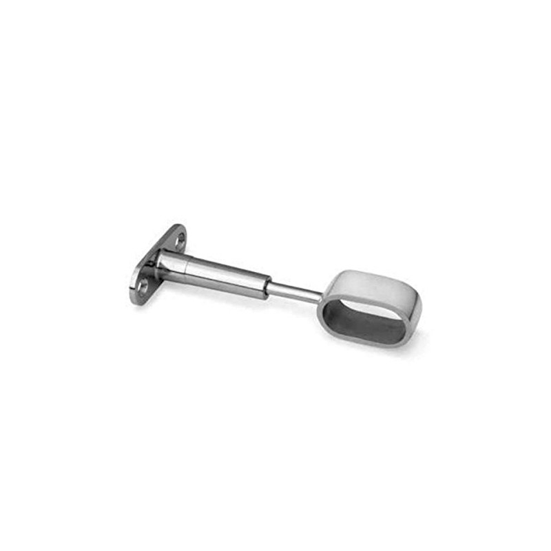 Oval Rail Wardrobe Polished Chrome Hanging Tube Cut to Size