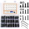 Pack of 780 Allen Screws and Nuts and Washers M3