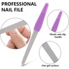 12 Pack Multicolor Metal Nail Files Set - Durable Fingernail