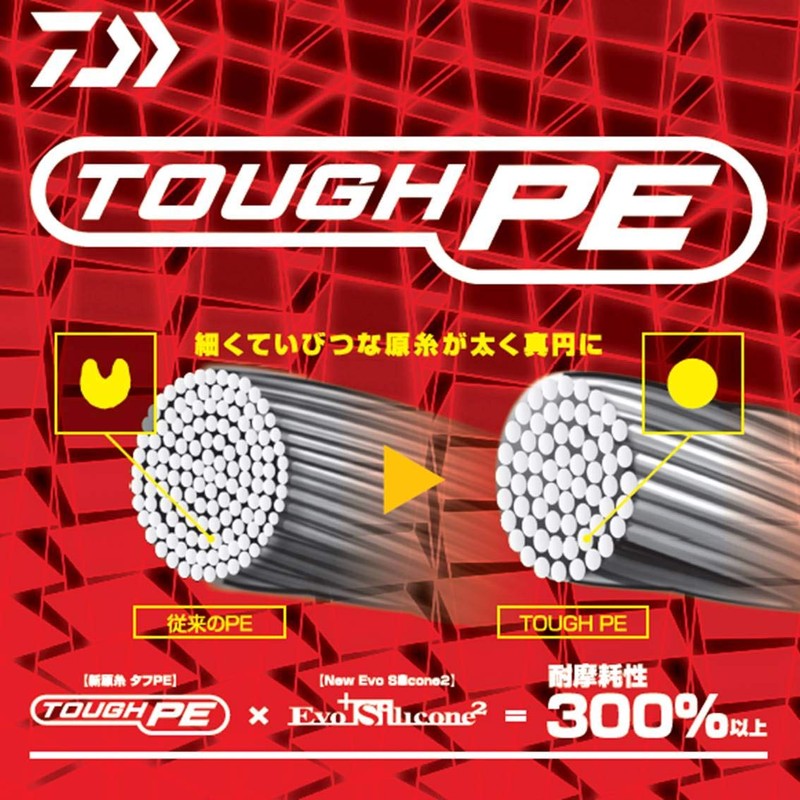 DAIWA PE Line UVF Red Fang Dura Sensor X8 +