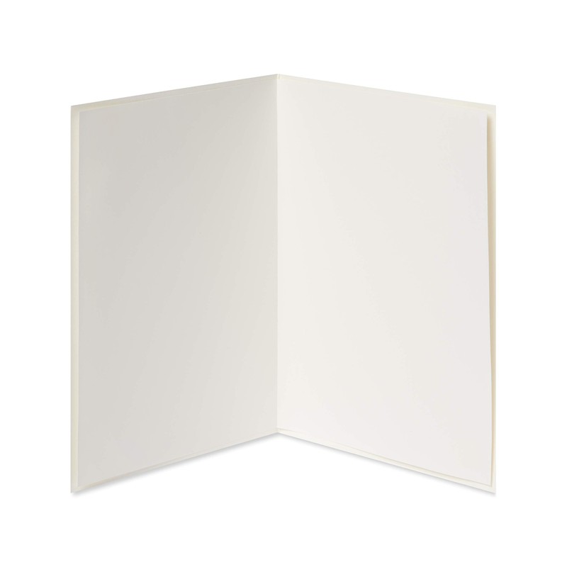 Papyrus Blank Card (Elegant Flowers)