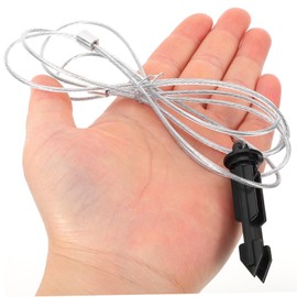 Mobestech 4pcs Trailer Breakaway Switch Cable for Electric Brake System Durable Coiled Cable for Rv Towing Trailers Reliable Safety for Electric Brake Controllers