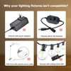 GMY Plug in Dimmer Switch for Lamp with Timer, Remote