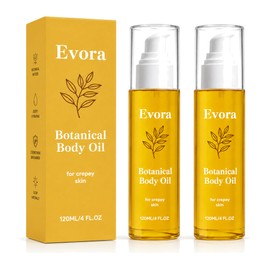 Evora Botanical Body Oil for Crepey Skin 120ml (2pcs)