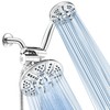 INEFATH Rain Shower Heads with Handheld Spray Combo 30 Settings