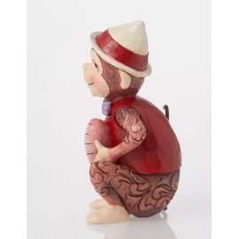 Jim Shore HWC Monkey With Heart  Figurine 4.25”H Stone Resin Valentine NIB